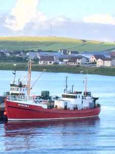 Arriving in Stromness, July 3, 2016